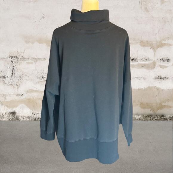 New York & Co Soho Street Womens Black Turtleneck Sweatshirt - Size Large - Picture 1 of 5